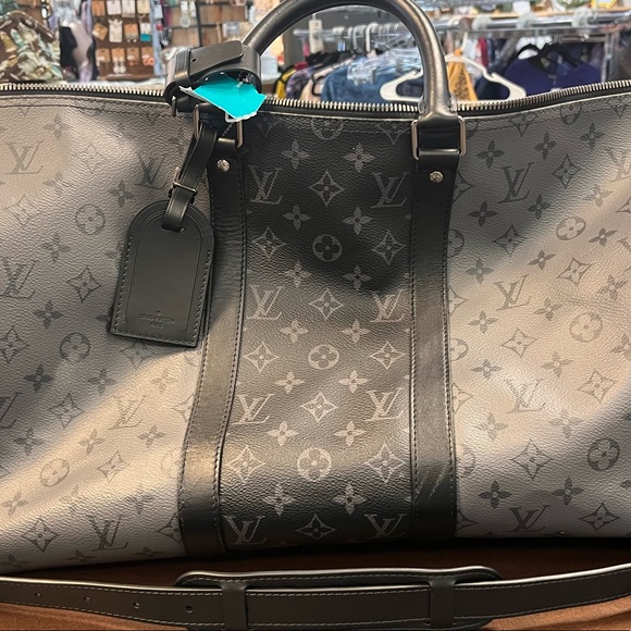 Keepall 50 black and gray. Like new condition,. Perfect addition to collection!! - Picture 2 of 16